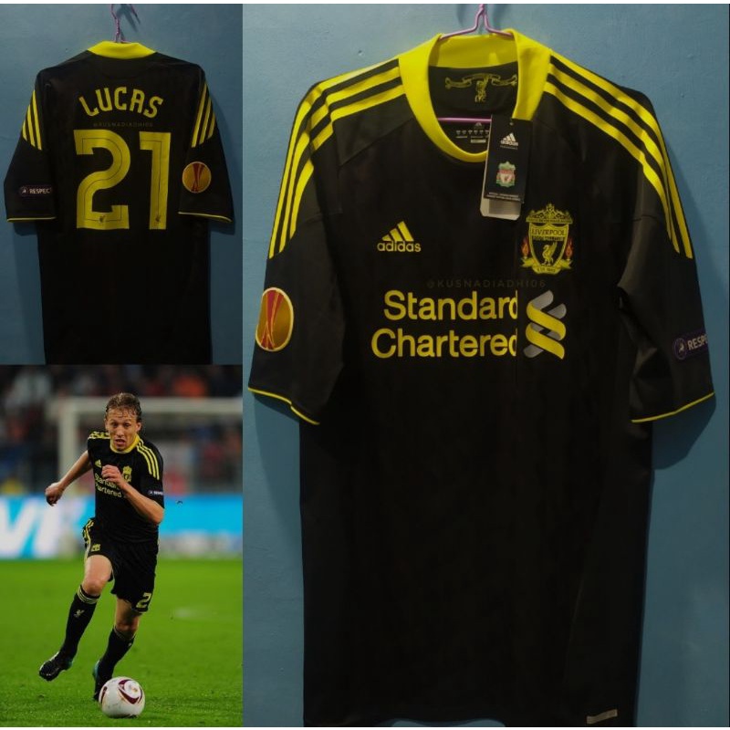 Jersey Original Liverpool Lemon Techfit Player Issue