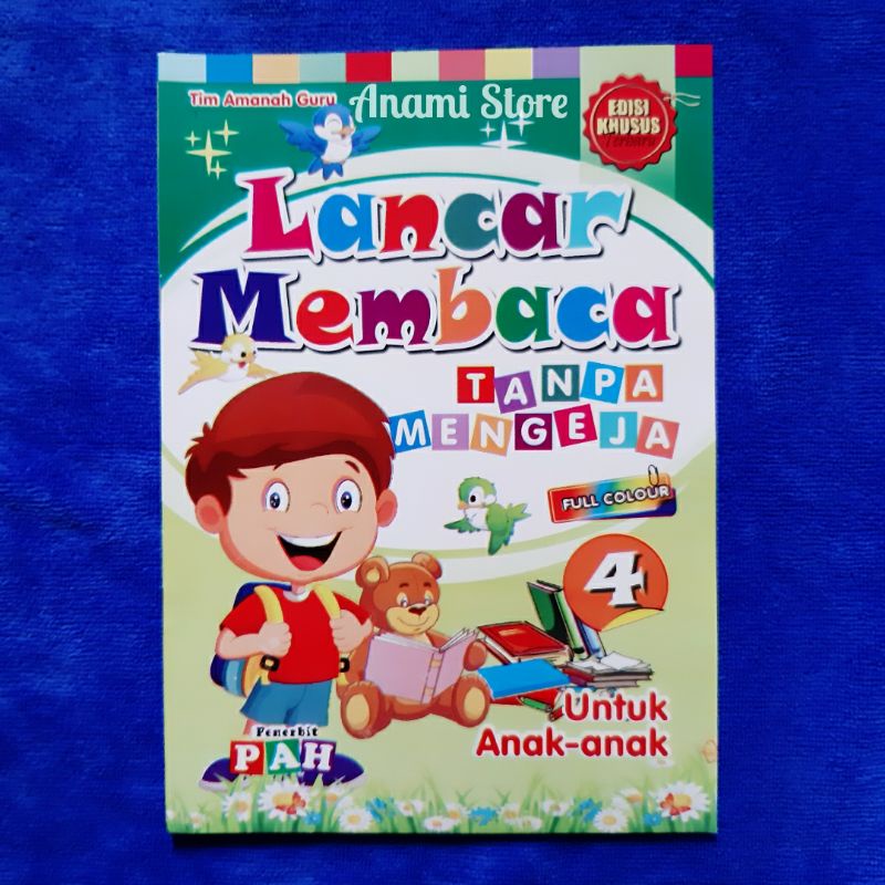 

BUKU LANCAR MEMBACA - BUKU BELAJAR MEMBACA (LEVEL 4)