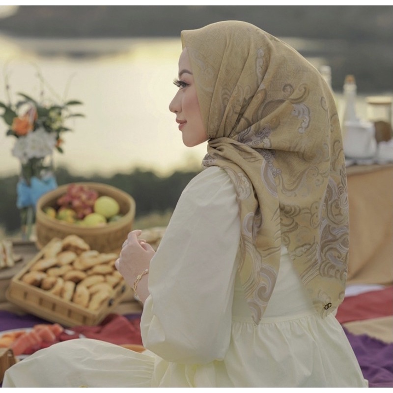 Buttonscarves Wave Series - Satin Sunrise