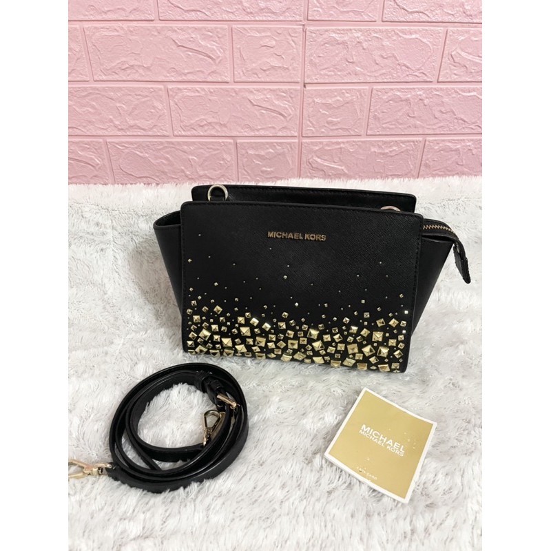 Michael Kors MK Selma Small Stud Black