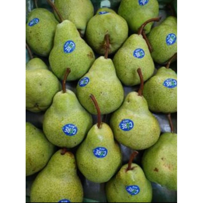 

Buah pear hijau pear packam fresh