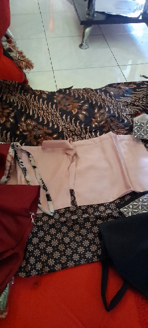 Batik Tunik Wanita Asj Sa Hrb026 Kenongo Kemeja Tosca Pendek