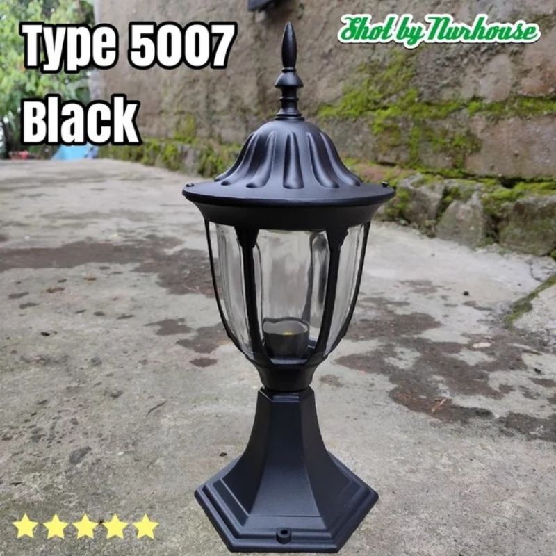  lampu  pagar  1007 5007 taman pilar outdoor klasik  Shopee 