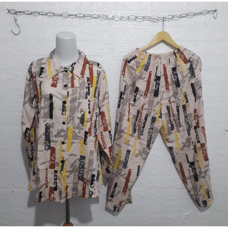 Piyama Wanita Dewasa | Baju Tidur (bahan rayon katun)