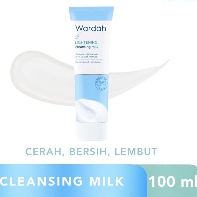 Wardah Lightening Cleansing Milk &amp; Face Toner