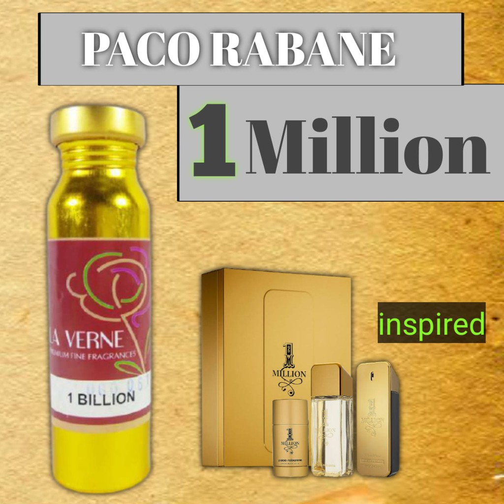 Parfum pria PACO RABANE 1 MILLION - 1 billion 100ml by la Verne