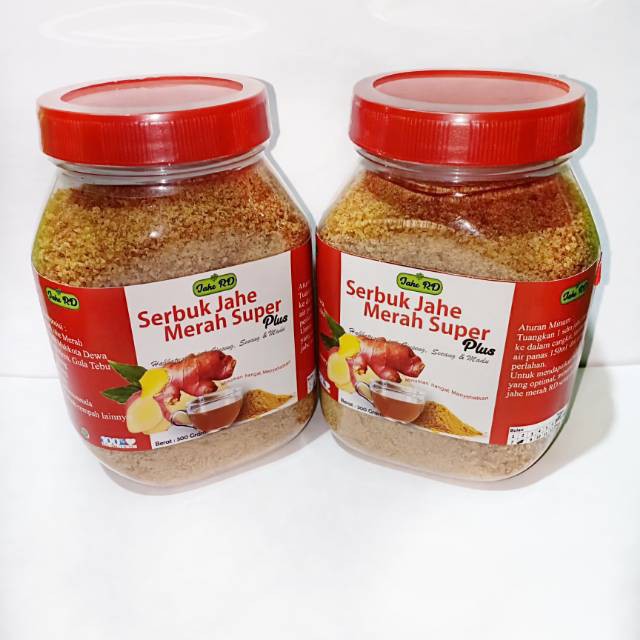 

Serbuk Jahe Merah Super Plus 330gram | Jahe RD | Minuman Jahe kemasan botol