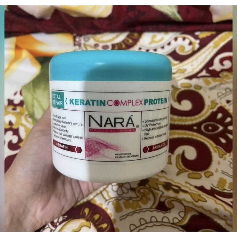 nara hair mask keratin