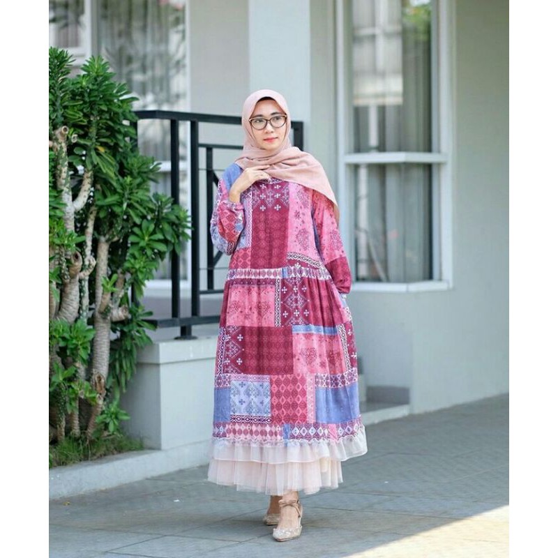 Midi Dress by Sadiya Official