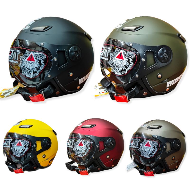 HELM BOGO JPN RETRO MOMO PILOT