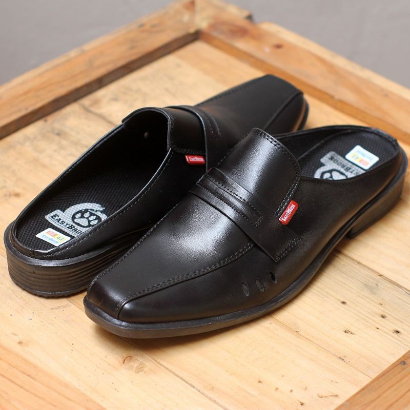 SLOPE LOYAL - EASTBROOK | Sepatu Slop Pria Formal Casual Santai Original Kerja Murah
