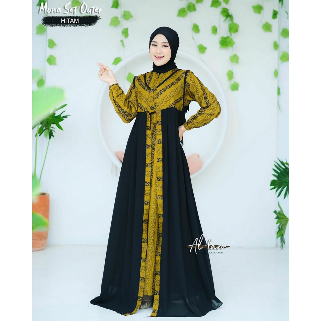 [OPEN RESELLER COD]TERBARU GAMIS MONA AYUNDA DRESS//GAMIS OUTHER MODEL TERBARU//ALFARO COLLECTION OR