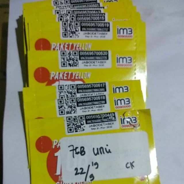 Perdana indosat 7gb unlimited