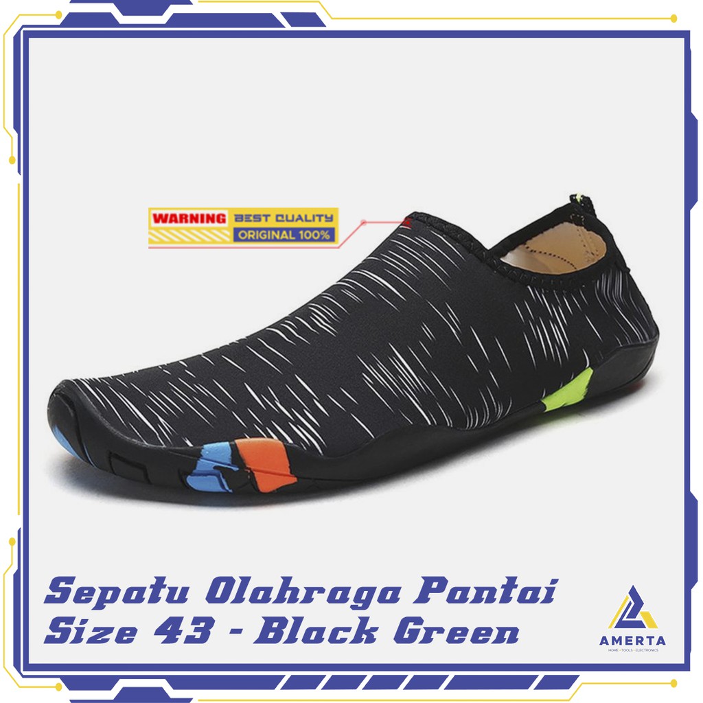 Sepatu Pantai Olahraga Air Size 41 STOUREG - 6688 - Black