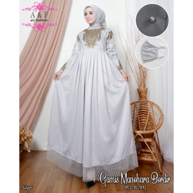 FASHION WANITA MUSLIM| GAMIS MANOHARA BORDIR| GAMIS TILE| GAMIS| PESTA GAMIS| GAMIS KEBAYA 2022| GAMIS KONDANGAN| GAMIS BRUKAT MEWAH| GAMIS WISUDA| GAMIS PENGANTIN| KEBAYA