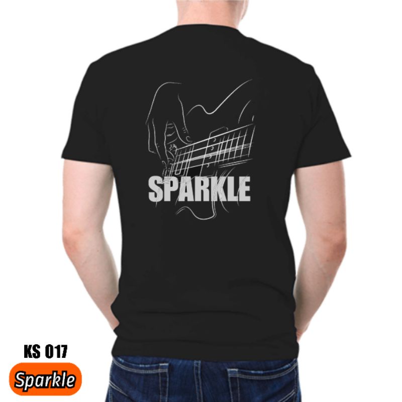 Kaos distro Original Cotton Combad 30s Motif Classical Guitar - Sparkle