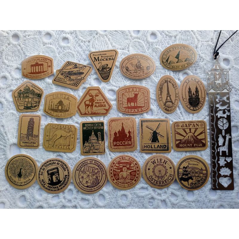 

Stiker Set COUNTRY untuk Journal / Scrapbook / Diary / DIY