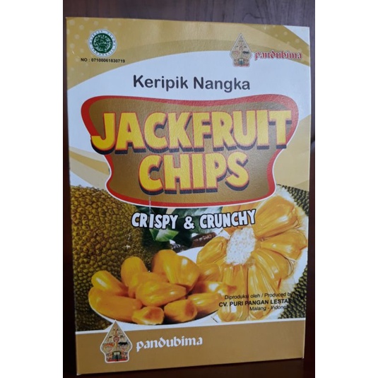 

Keripik kripik nangka 80 gram box Kayavit Pandubima Kingkresh camilan istimewa oleh oleh khas Malang