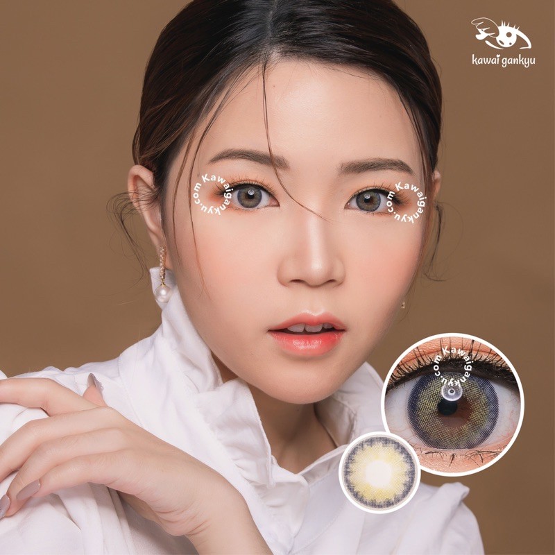 KawaiGankyu softlens - Princess Elin Gray (1botol)