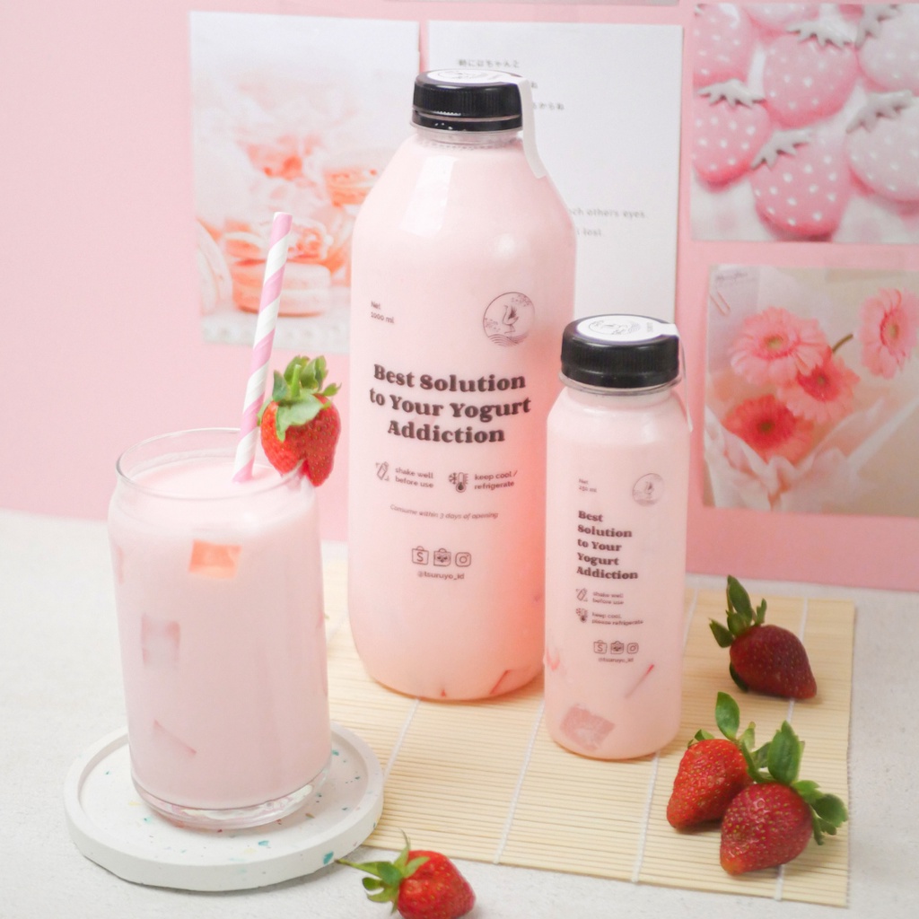 

Tsuruyo Yogurt Drink Nata De Coco