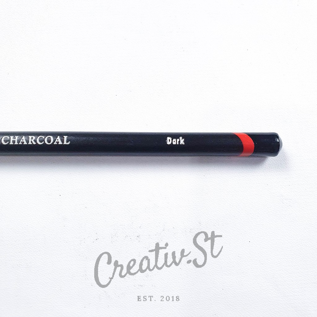 

HJK Derwent Charcoal Pencil Pensil Arang Sketsa Gambar