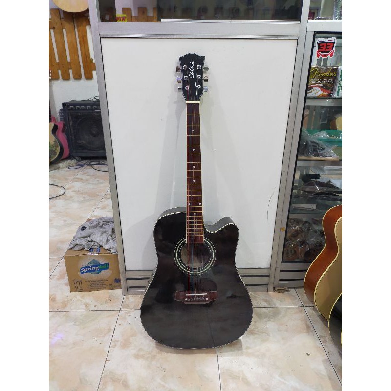 gitar akustik jumbo Coleclark