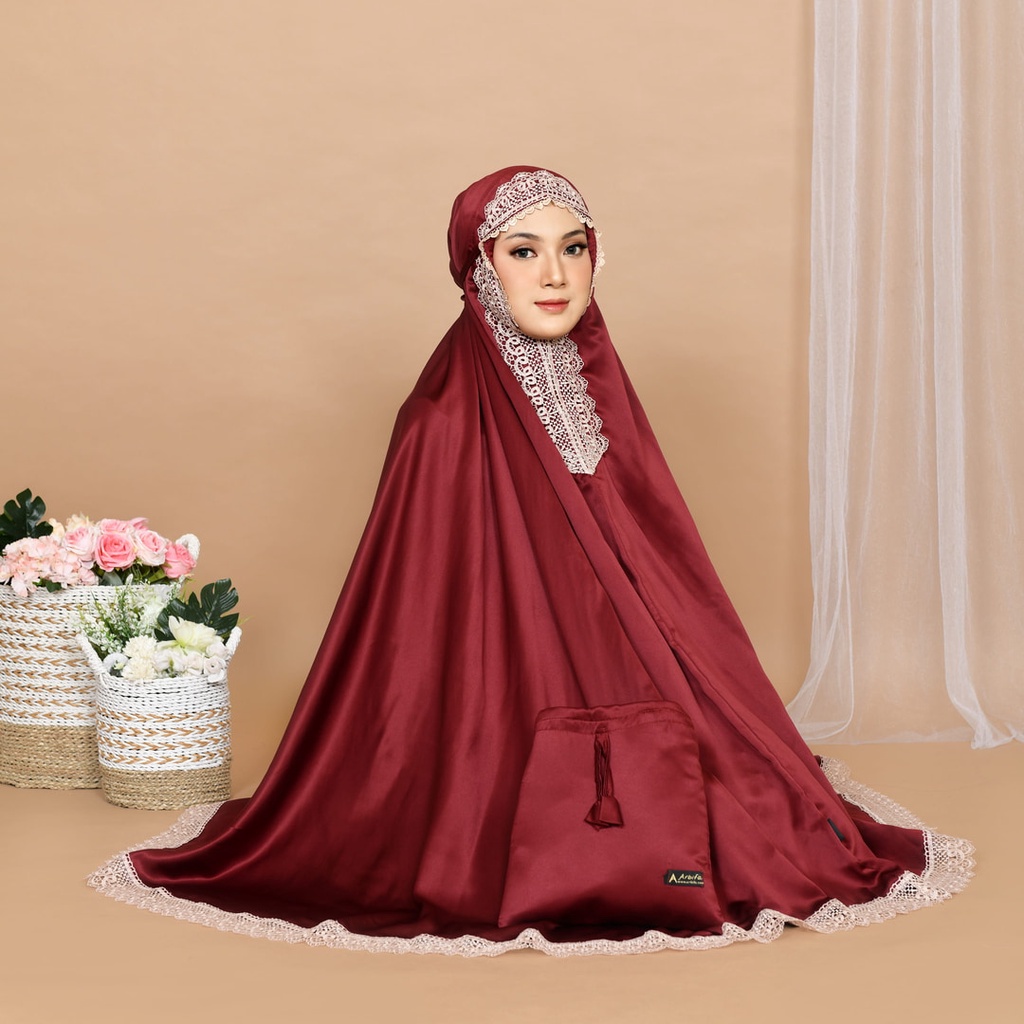 Mukena Dewasa Yasmin Silky Premium 2 in 1