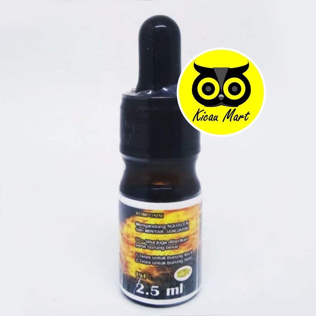 VITAMIN HARIAN LOMBA OBAT PENGGACOR BURUNG PLECI MURAI KACER RB + PLUS 2,5 ML POWER GACOR RB2ML