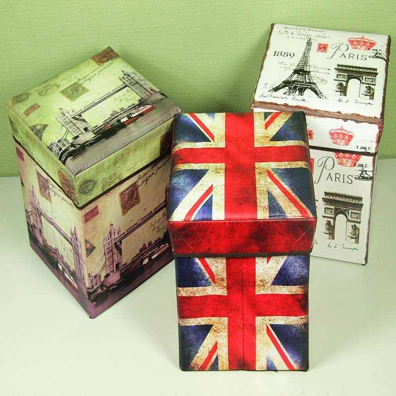 (BISA COD) RVOSTR Monokweepjy Bangku Kotak Penyimpanan Barang Model Vintage -CITVP10513