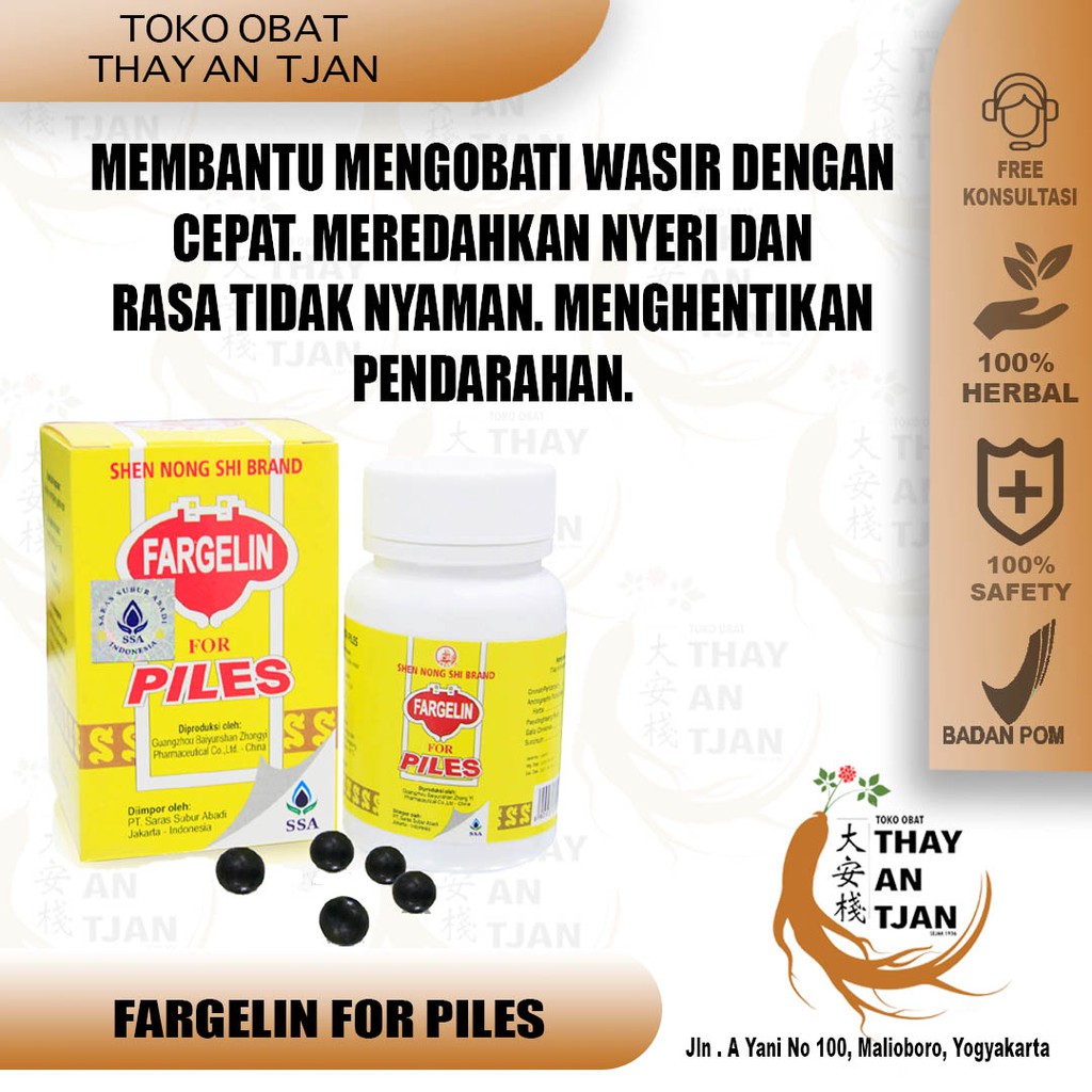 FARGELIN FOR PILES | OBAT WASIR | OBAT AMBEIEN