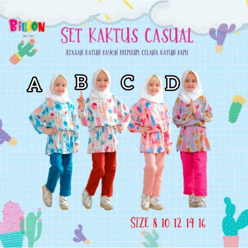 SALE  BILLION SET KAKTUS SERIES