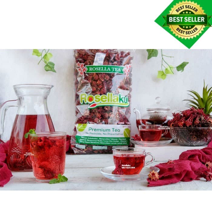 

TEH ROSELLA MERAH 1/2 KG DEPKES-PIRT / BUNGA ROSELLA MERAH // ROSELLA (BERKUALITAS)