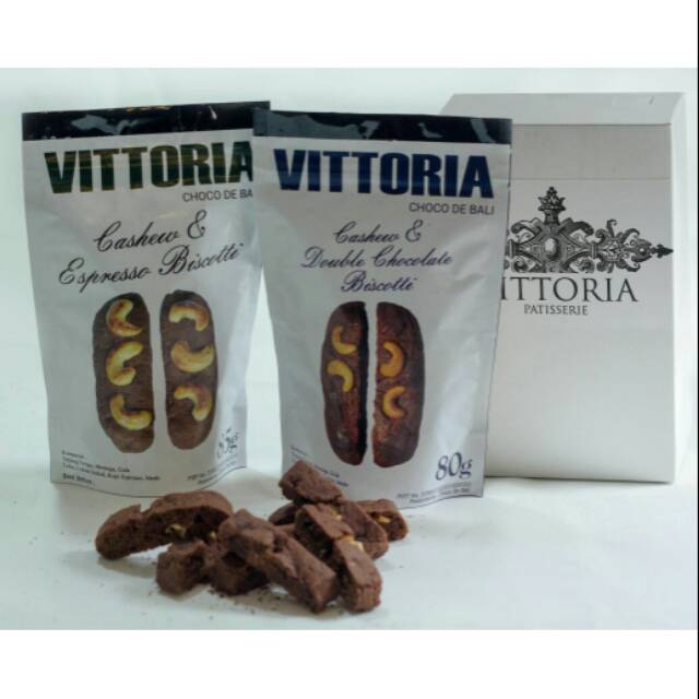 

Beli 1 gratis 1 Vittoria Biscotti Cashew & Double Chocolate