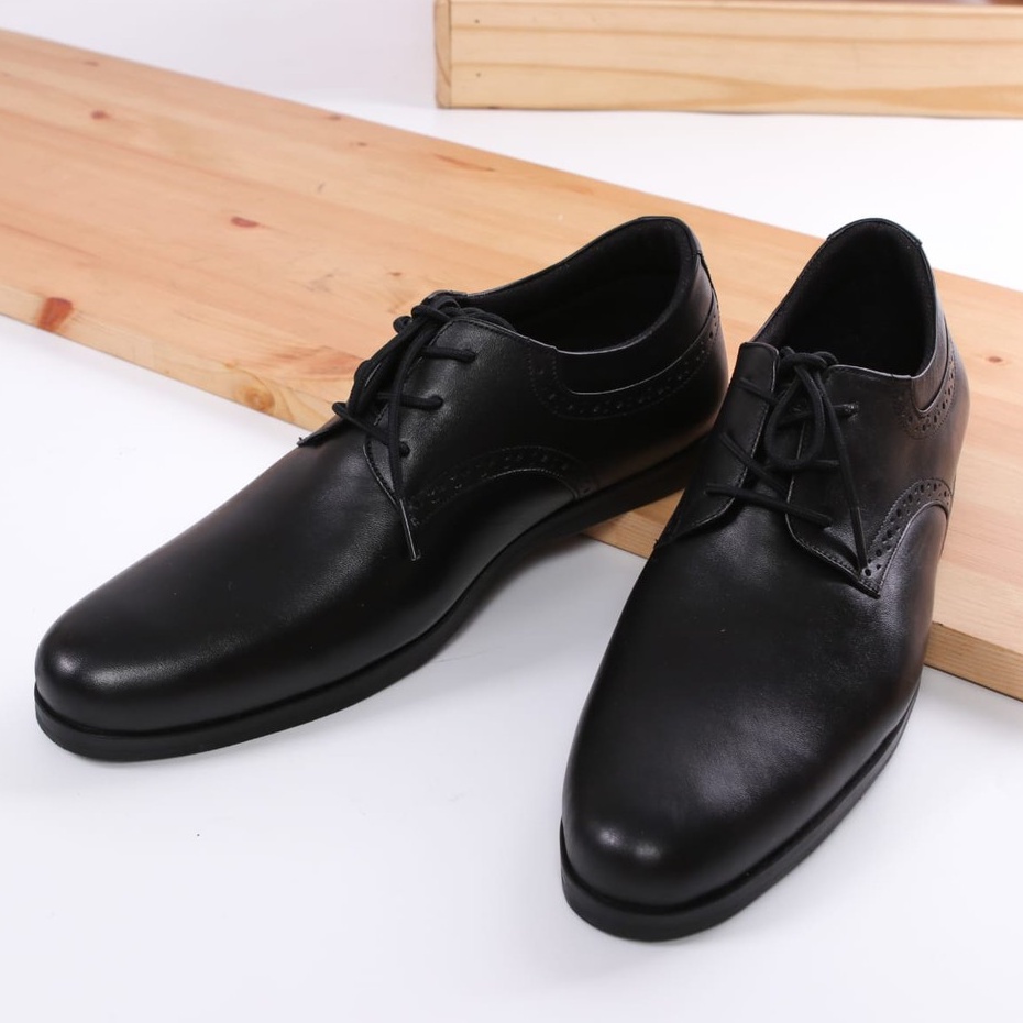 SEPATU KULIT KANTOR BOSTON ORIOL BLACK TOTOSURYO x BOSTON FOOTWEAR SEPATU KULIT KERJA