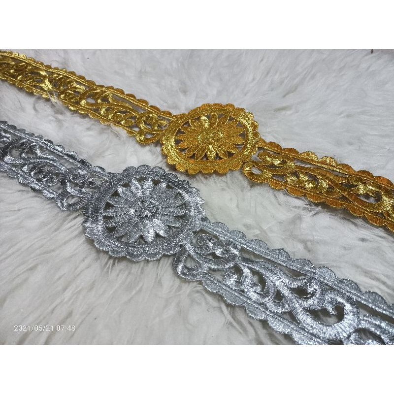 Bordir Sabuk / Obi Untuk Kostum Jaipongan Anak