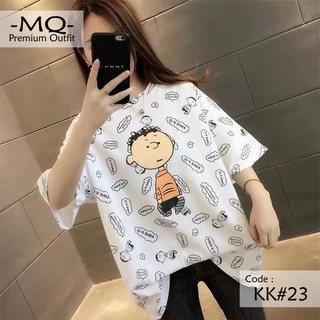  KAOS  IMPORT  WANITA  Atasan Baju  Cewek Karakter Kartun Big 