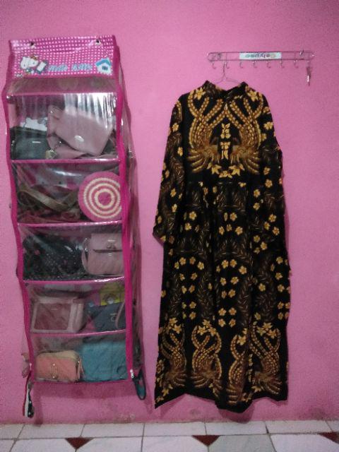 Atasan Batik Tunik Cendrawasih Serut Mpret