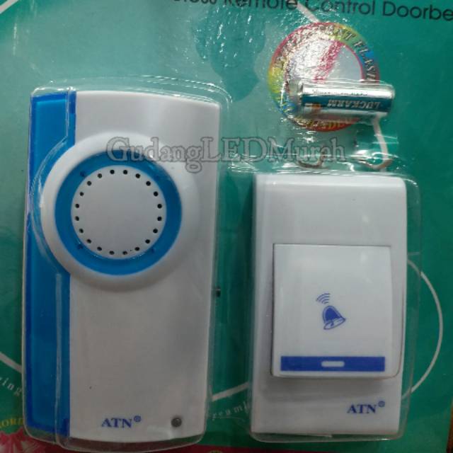Bel rumah , bel listrik , bel wireless , bel tanpa kabel ATN
