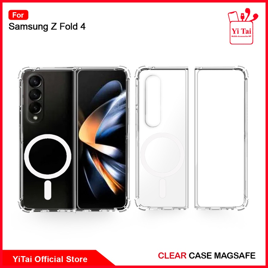 CASE SAMSUNG Z FOLD 4 - CLEAR CASE MAGSAFE SAMSUNG Z FOLD 4 Z FOLD 3 - BDC