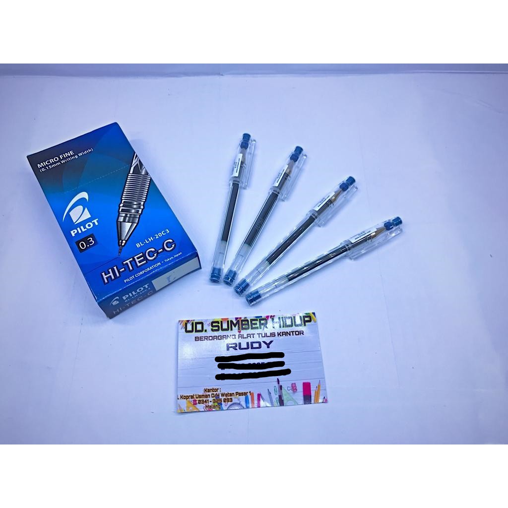 

Pulpen Hi-Tech Pilot 0.3mm, Harga persatuan 1pcs