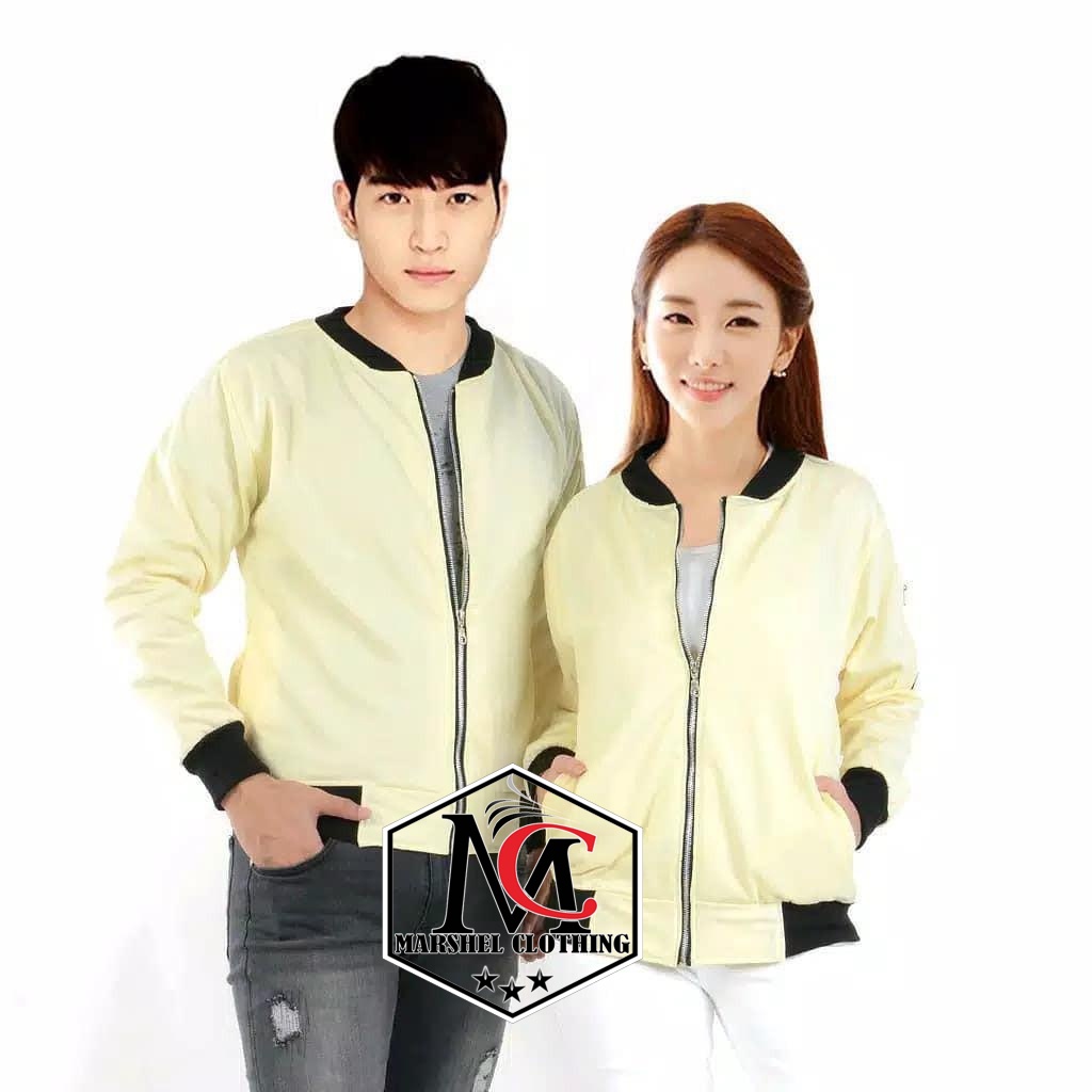 RCL - JAKET COUPLE BOMBER POLOS COUPLE PSANGAN - ( HARGA SEPASANG )