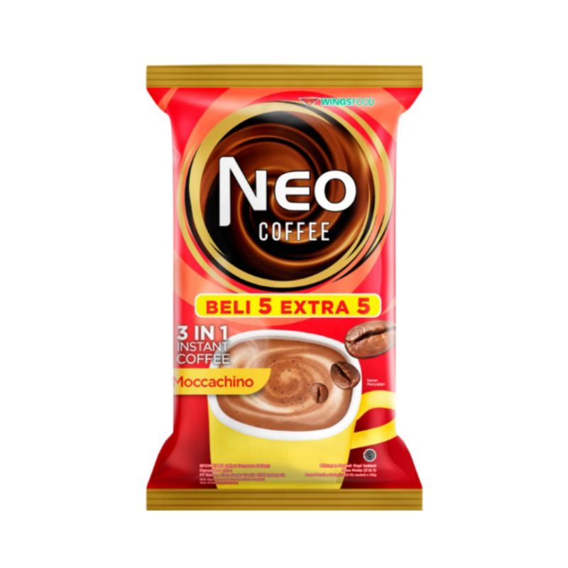 

NEO Coffee Moccachino 3in1 Instan Coffee 10 x 20 g