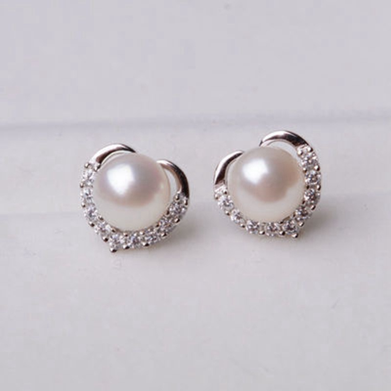 Big Simulation Pearl Dangle Earrings For Women Wedding Jewelry Christmas Gift Fashion Rose Gold Eardrop