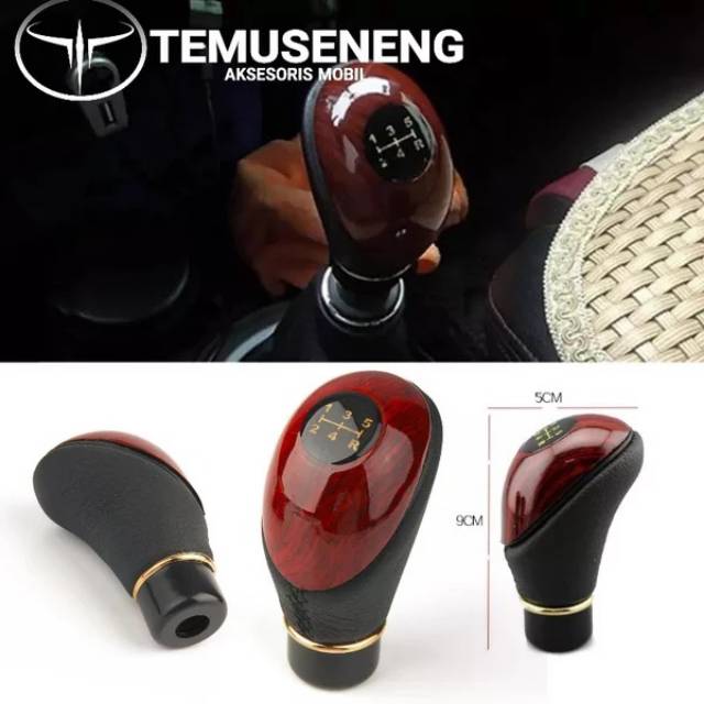 Manual Gear Serat Kayu Shiftknob Wood Shift Knob Persnel Mobil Tuas Kayu Knop Persneling Car Murah