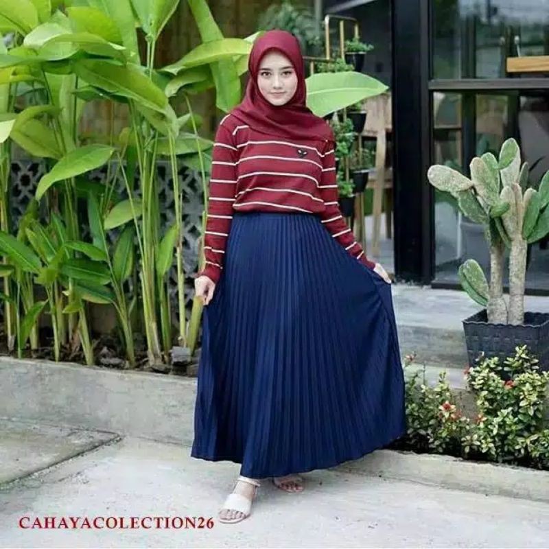 ROK PLISKET JUMBO ROK HAIGET ROK SELEBGRAM ROK MASA KINI ROK TRENDY BB 65-80KG  1kg MUAT 5pcs