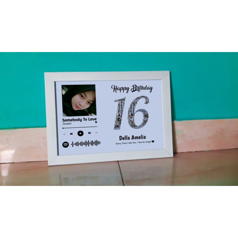 

HADIAH ULANG TAHUN | Custom Gift Spotify Mozaik