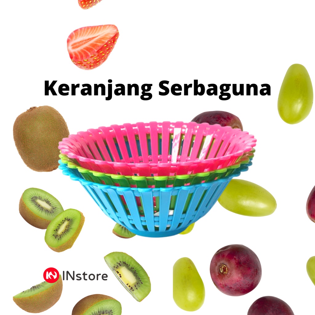 Keranjang Serbaguna Daisy - Keranjang Buah