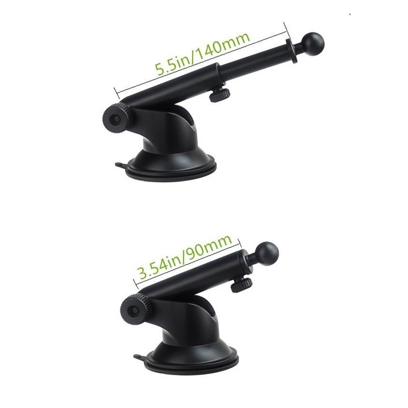 Cangkir Hisap Pemegang Tablet Mobil GPS Braket Kaca Depan Mobil Dudukan Ponsel GM Dashboard Braket untuk 4 ~ 12.9 Inci Layar Dapat Berputar 360 Derajat