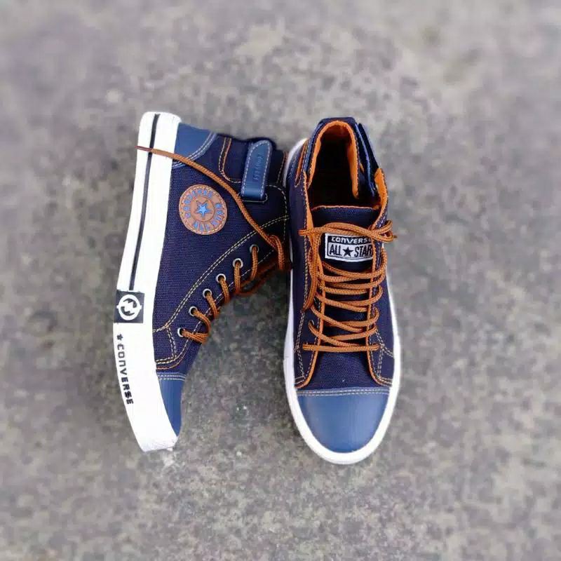 Convers boots sliwer timbul sepatu pria terbaru size 39-43