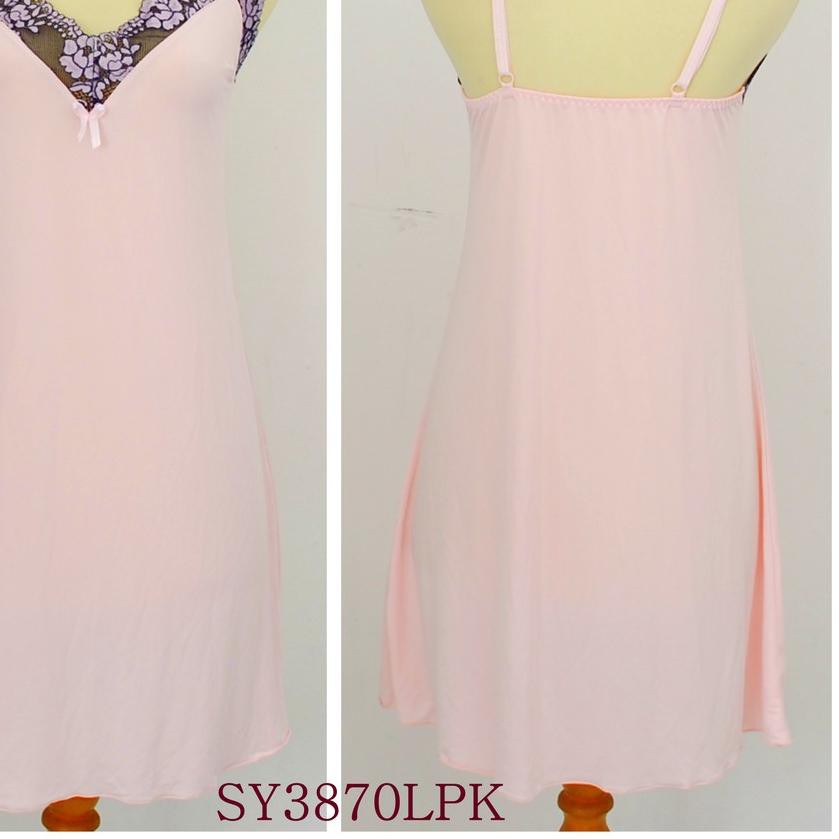 ❅ LINGERIE ST YVES, BAHAN HALUS, ADEM, ELASTIS, SY3870LPK ☄